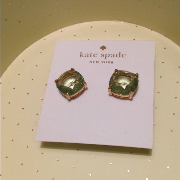 Mediterranean Blue Kate Spade earrings (brand new) - Picture 3 of 6